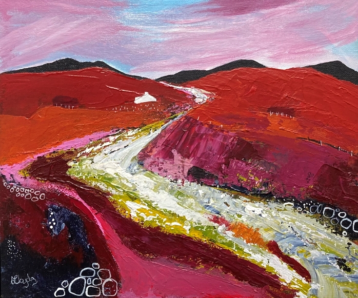 'The Old Drove Road' by artist Morag Lloyds